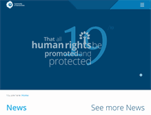 Tablet Screenshot of community-democracies.org